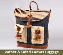 Safari Canvas Luggage