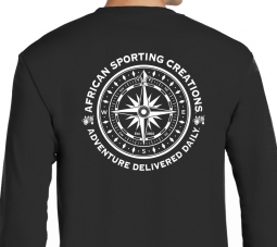 T-Shirt in Black (Compass)