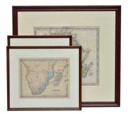Three Old 1800s Maps - Original Antiques