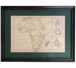 Map of Africa - Original Antique