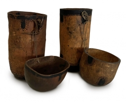 Maasai Gourd Food Storage Containers