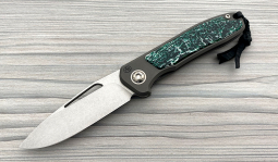 Stonewashed imambaⓇ Flipper Delete in Green Kudu Bone