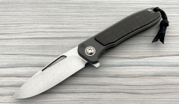 Stonewashed imambaⓇ Flipper in Uniblack Carbon Fiber